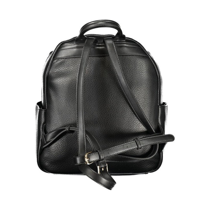 Mario Valentino Black Polyethylene Backpack