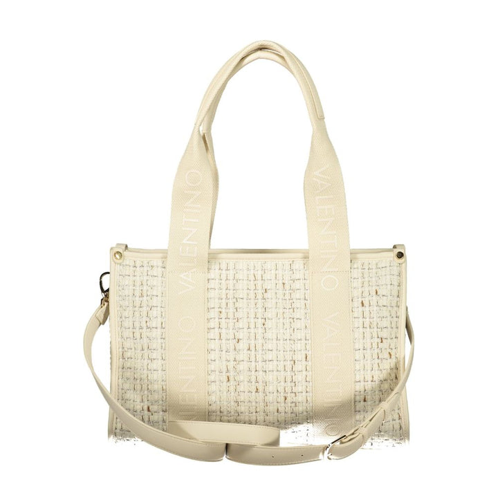 Mario Valentino White Polyester Handbag