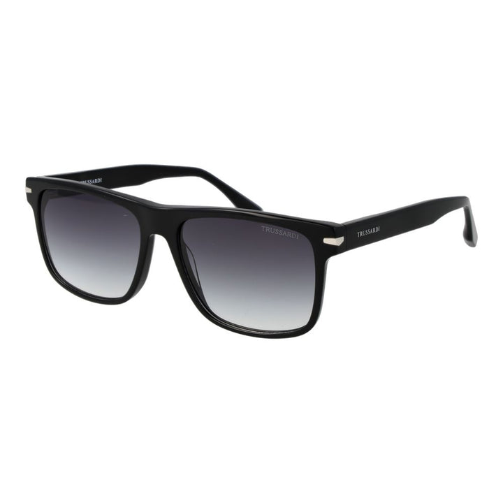 Trussardi Black Acetate Sunglasses