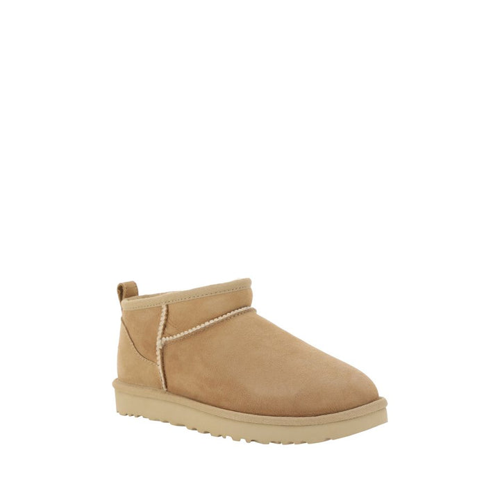 UGG Brown Rubber Ankle Boots