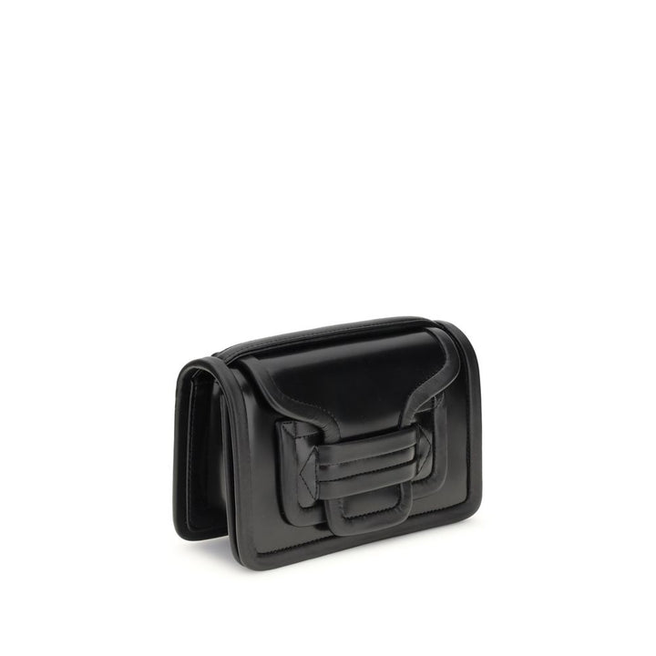 Pierre Hardy Black Calf Leather Bos Taurus Shoulder Bag