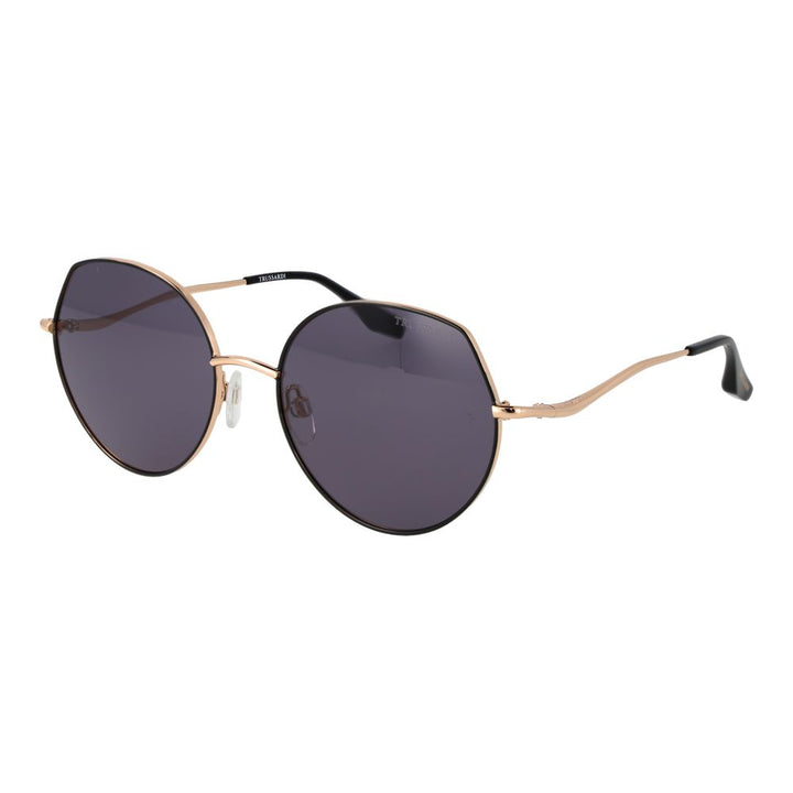 Trussardi Black Metal Sunglasses