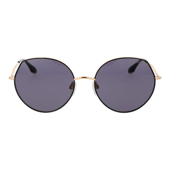 Trussardi Black Metal Sunglasses
