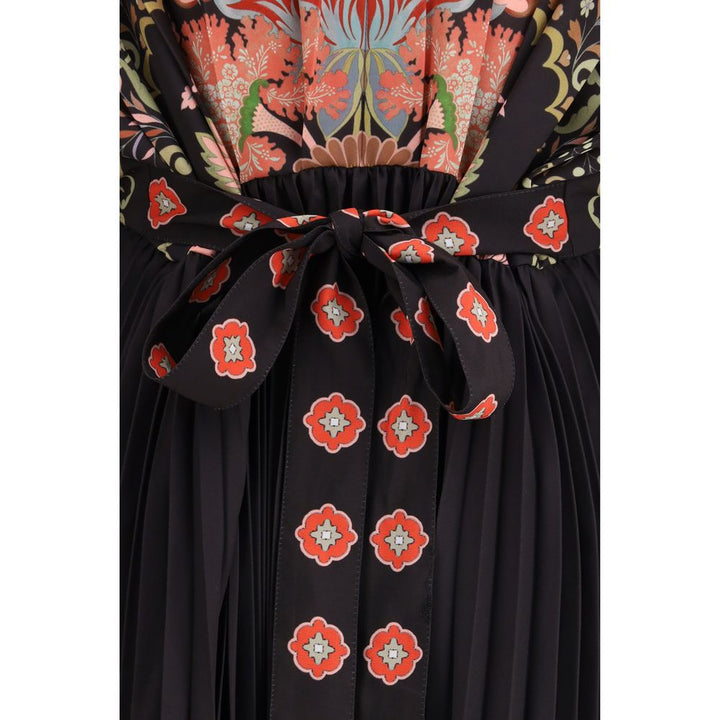 La Double J Multicolor Polyester Casual Dress