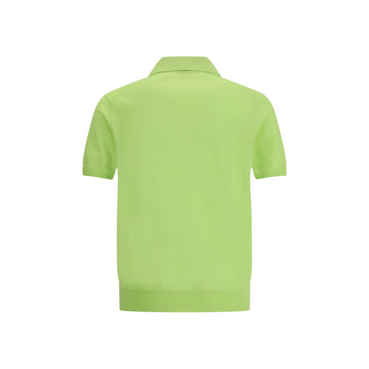 Tom Ford Green Cotton Polo Shirt