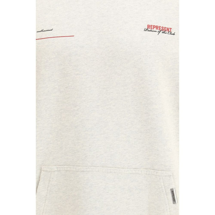 Represent Beige Cotton Sweatshirt