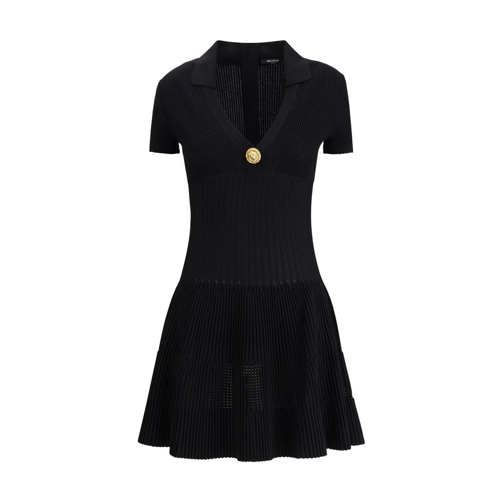 Balmain - Short flared Knit Dress Balmain - Short flared Knit Dress