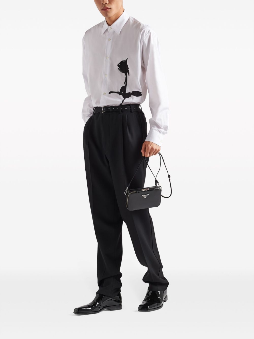 small Brique brushed crossbody bag-1