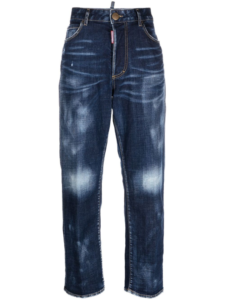 DSQUARED2 straight-leg jeans-0