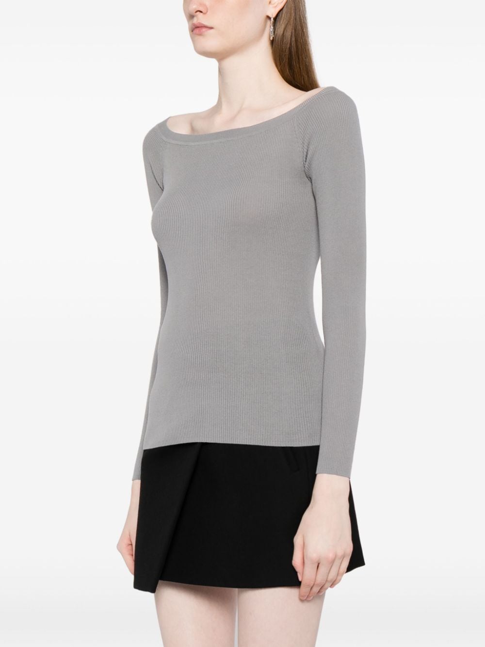 fine-ribbed jumper-12