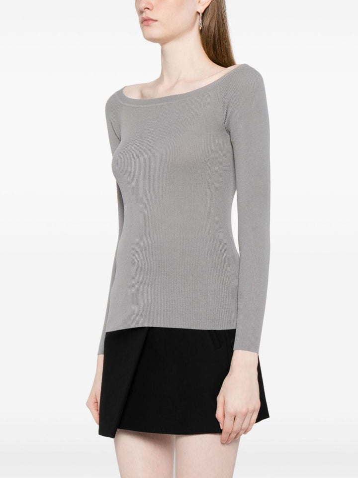 fine-ribbed jumper-12