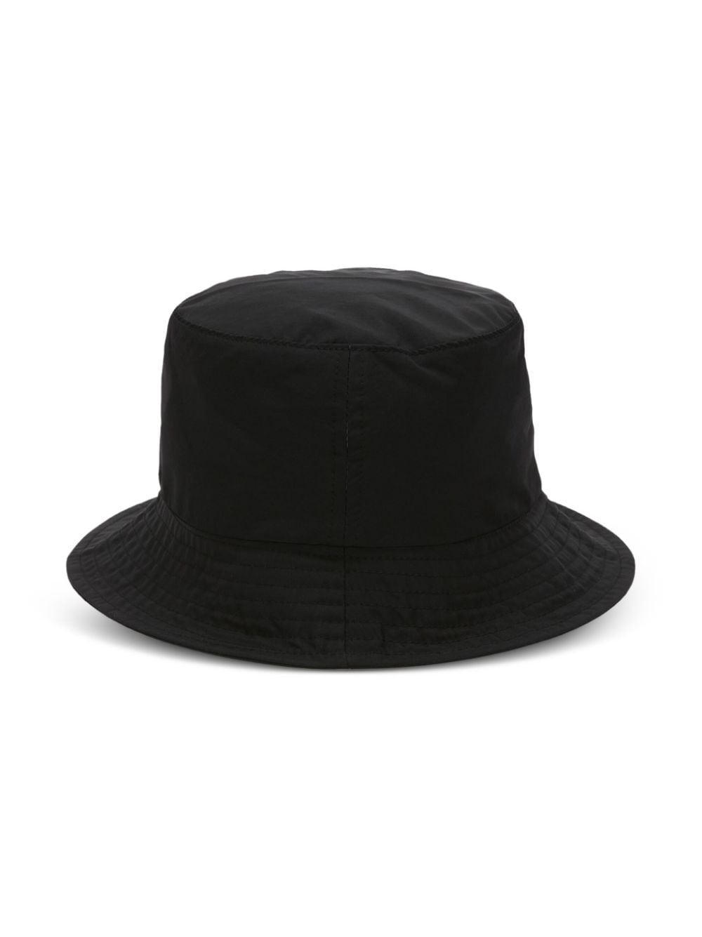 logo-embroidered tonal-stitching bucket hat-3