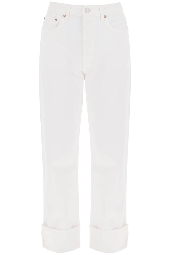 Agolde ca

straight leg jeans with low rise fran-0