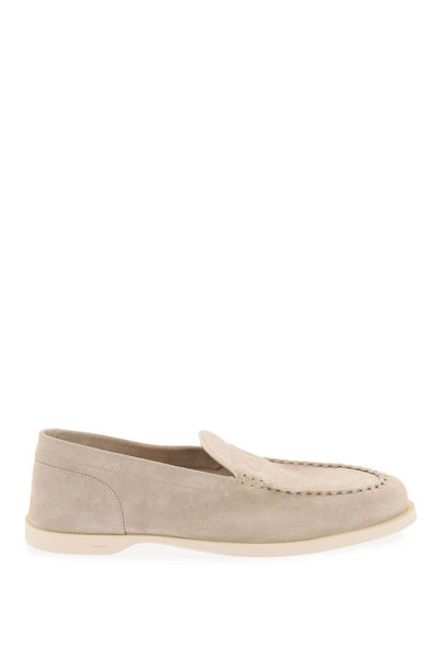 suede leather pace loafers for-0