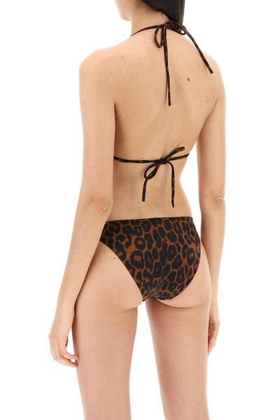 leopard print bikini set.-2