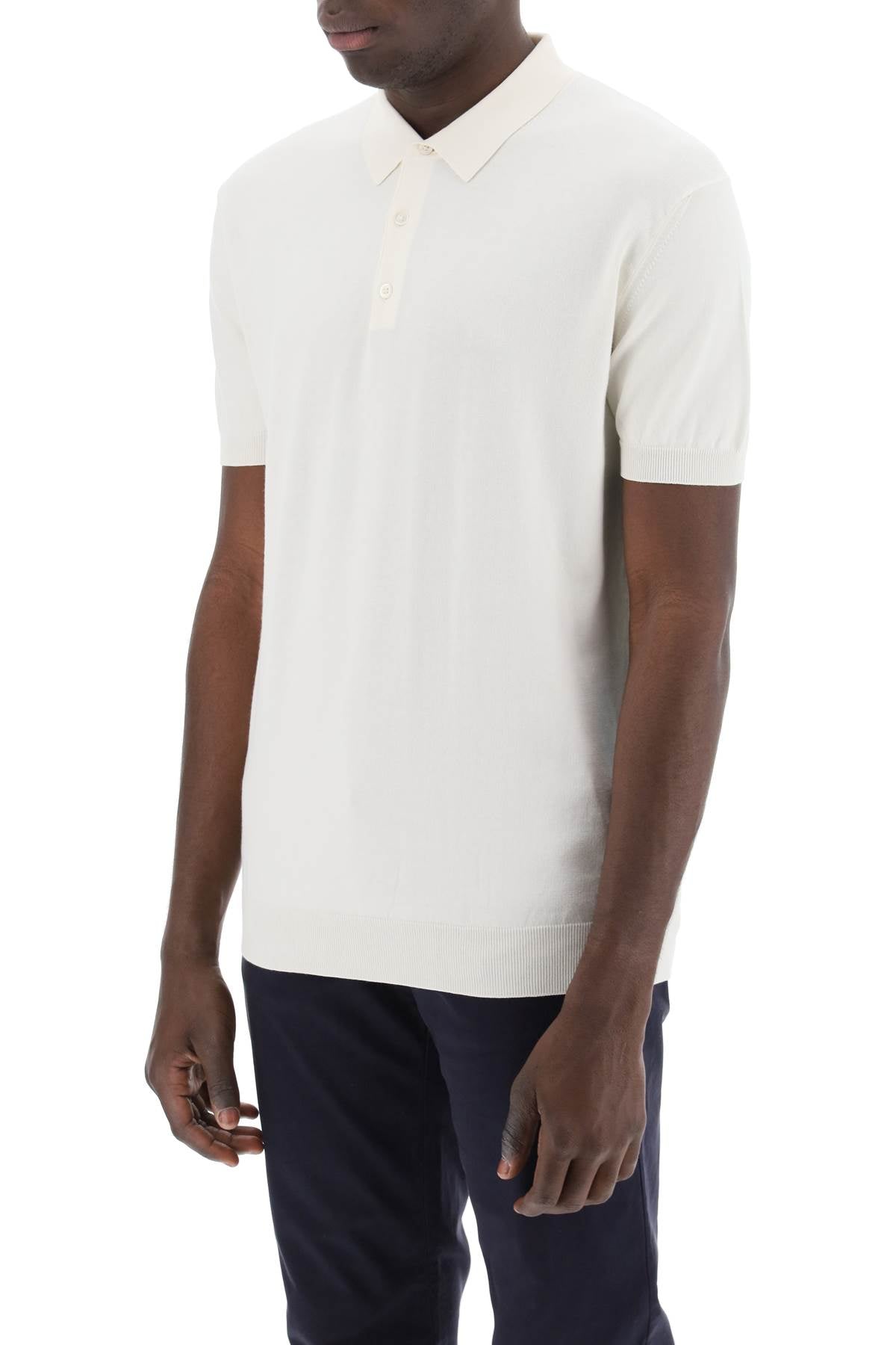 Baracuta short-sleeved cotton polo shirt for-3