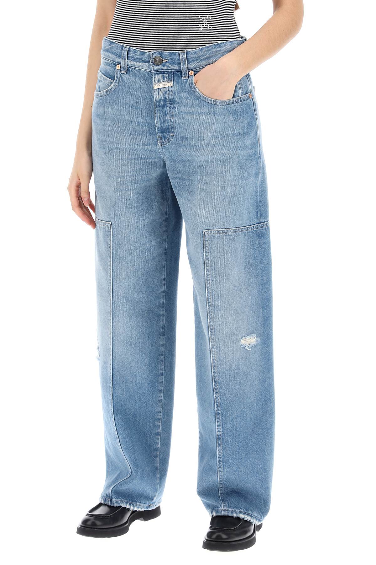 Closed nikka jeans with patches-3