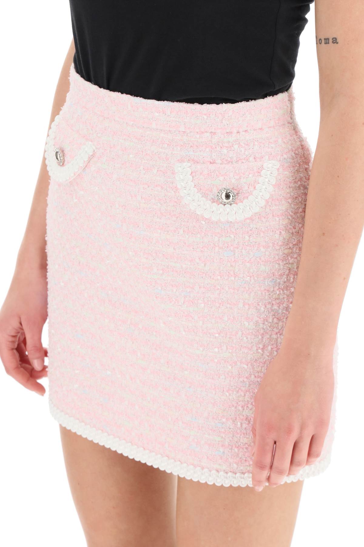tweed mini skirt-3