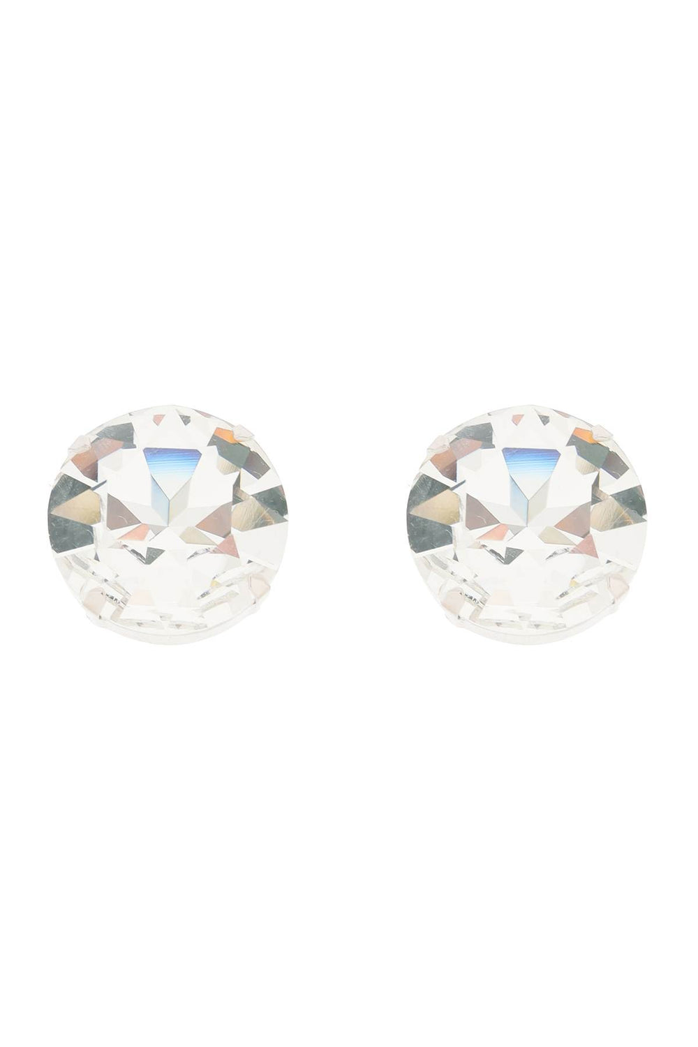 Alessandra rich large crystal clip-on earrings-1
