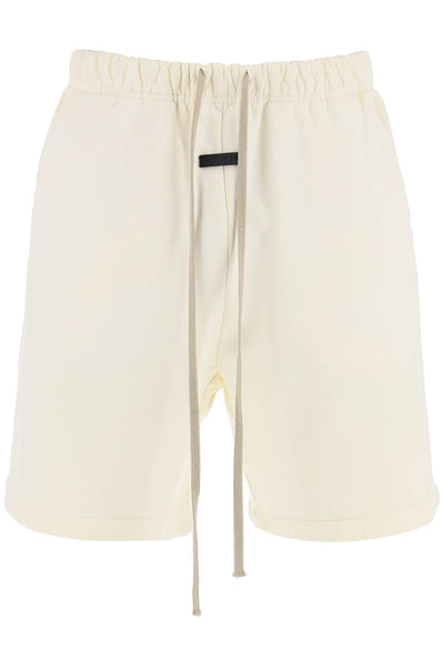 cotton terry sports bermuda shorts-0