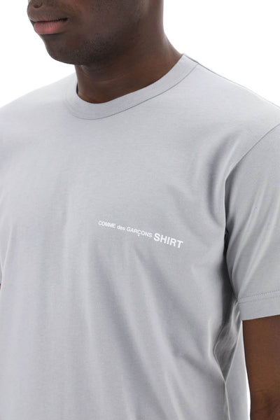 Comme des garcons shirt logo print t-shirt-3