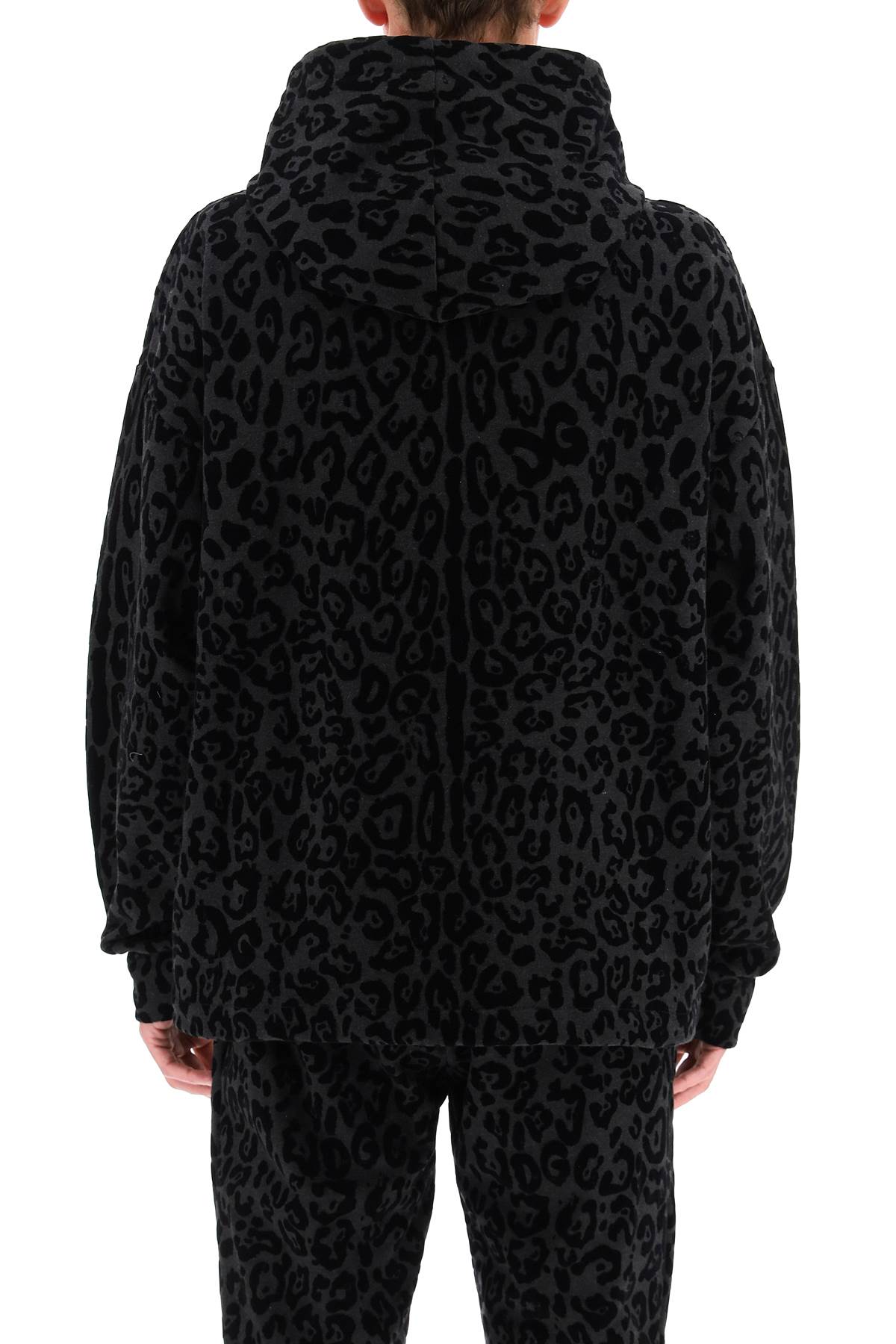 flocked leopard hoodie-2