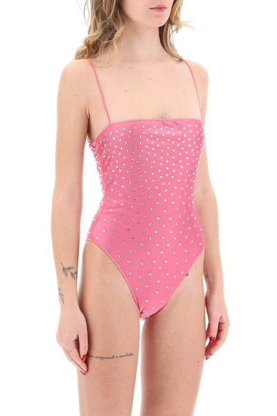 Oséree one-piece swimsuit with crystals-1
