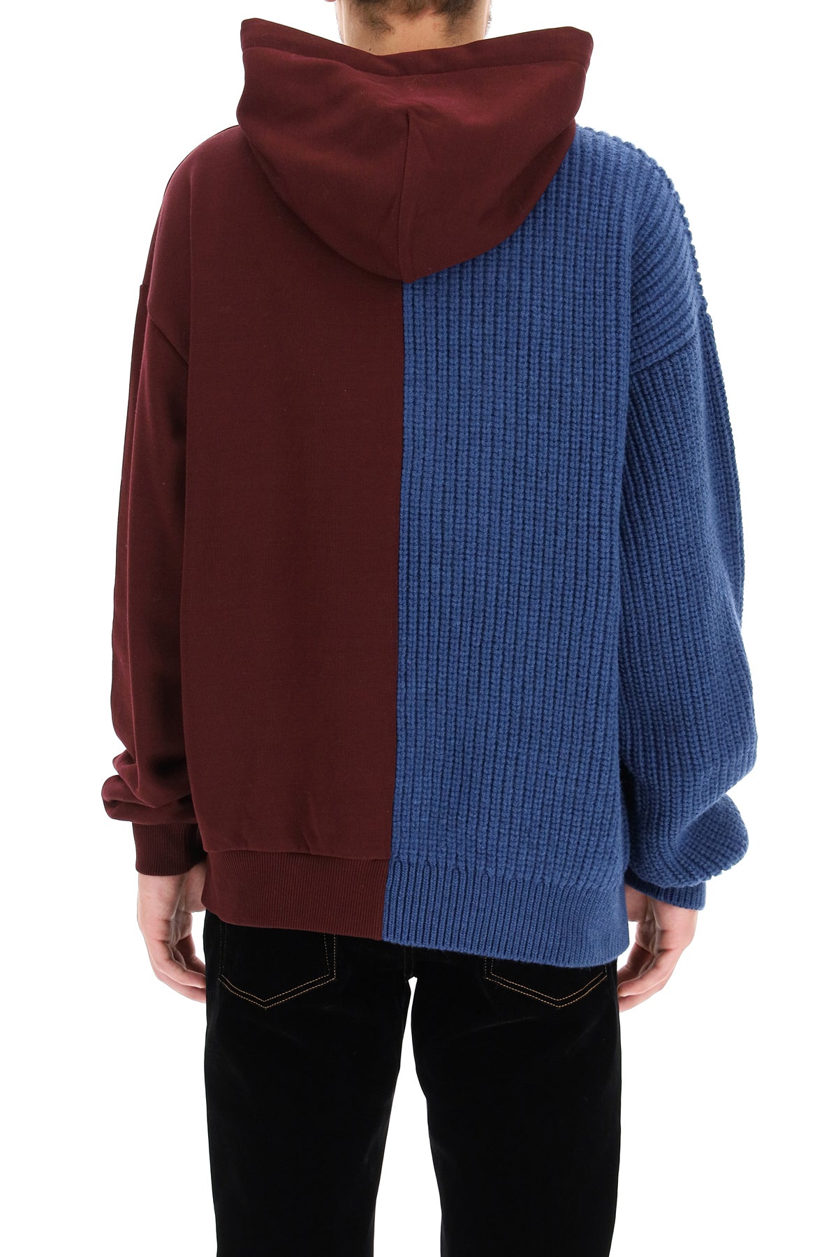 mixed technique sweatshirt-2