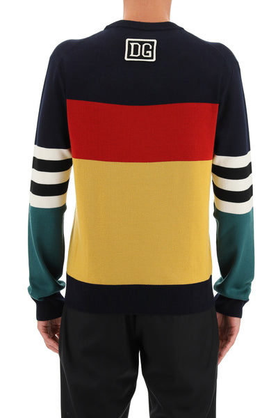 color block wool sweater-2
