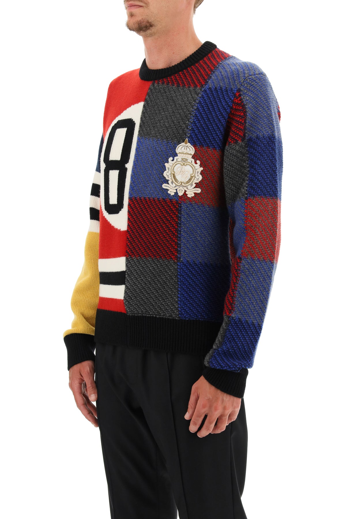 84 sweater in multicolor wool-3