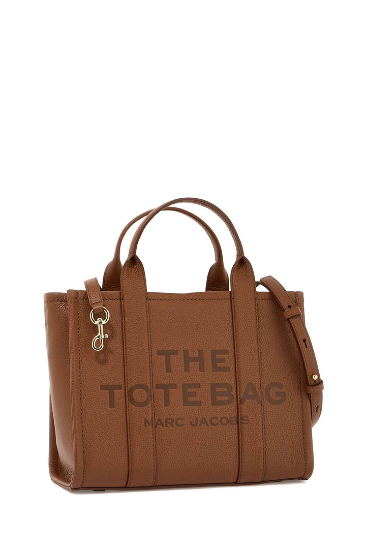 the leather medium tote bag-2