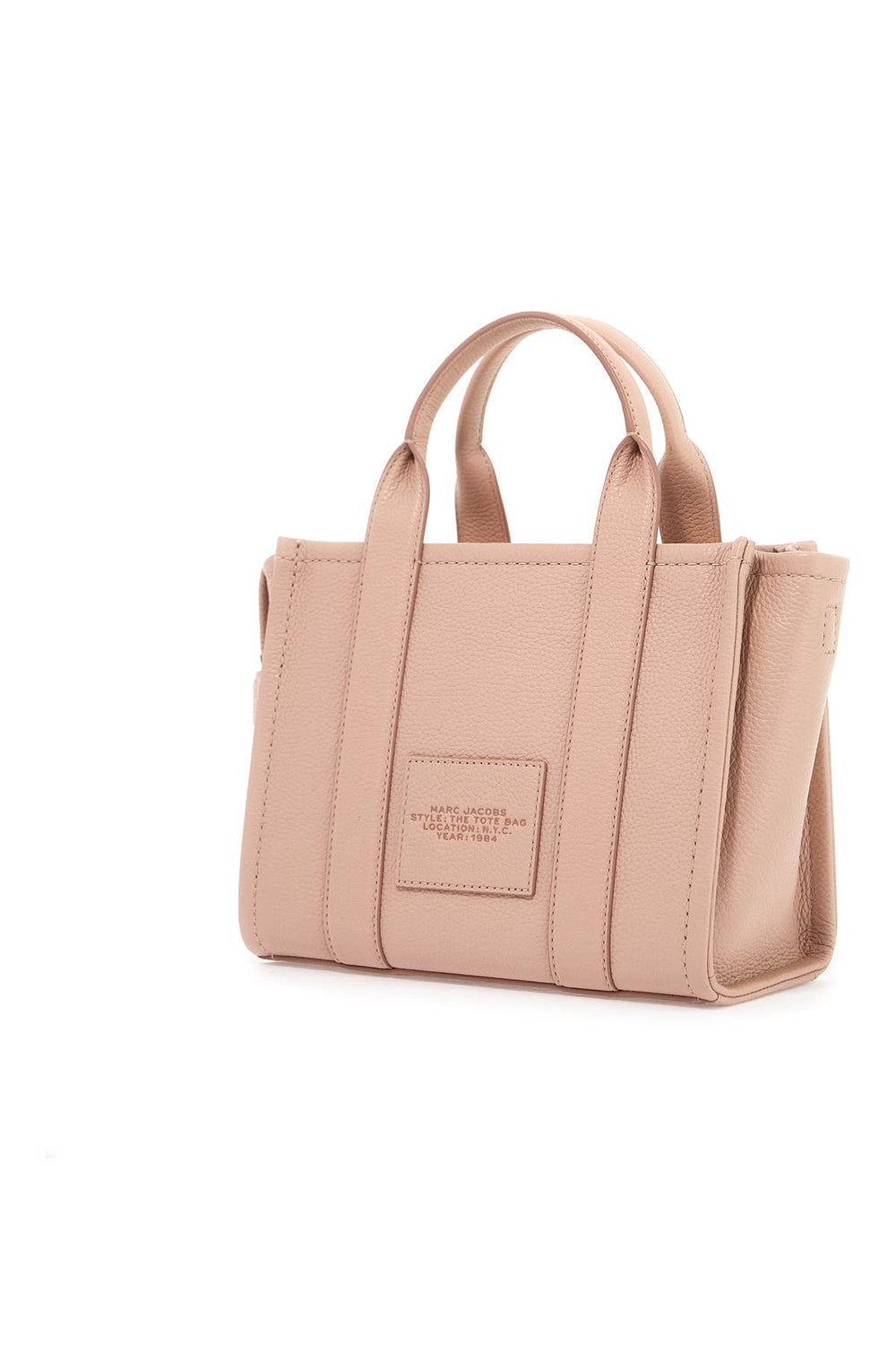 the leather small tote bag-1