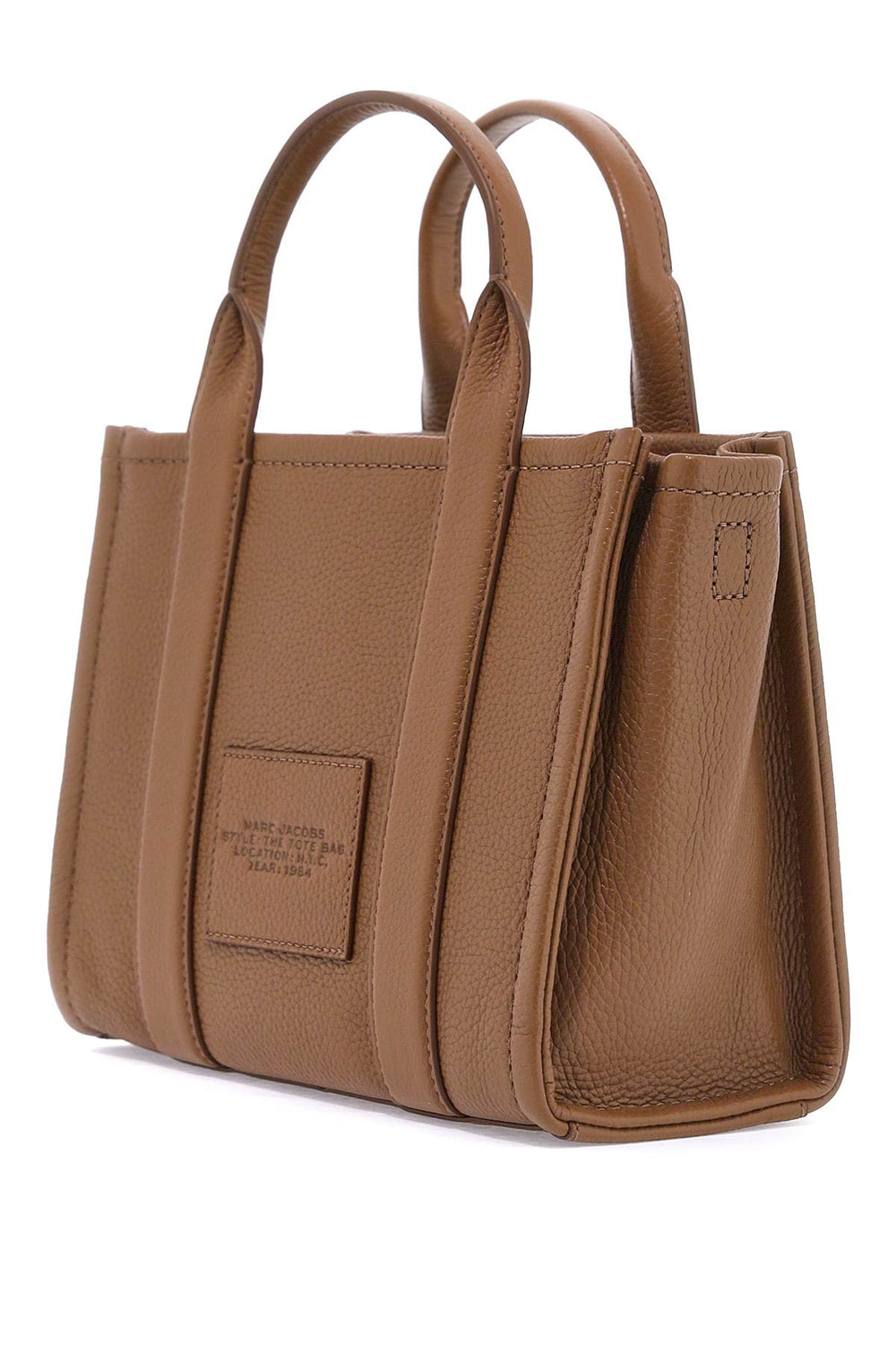 the leather small tote bag-1