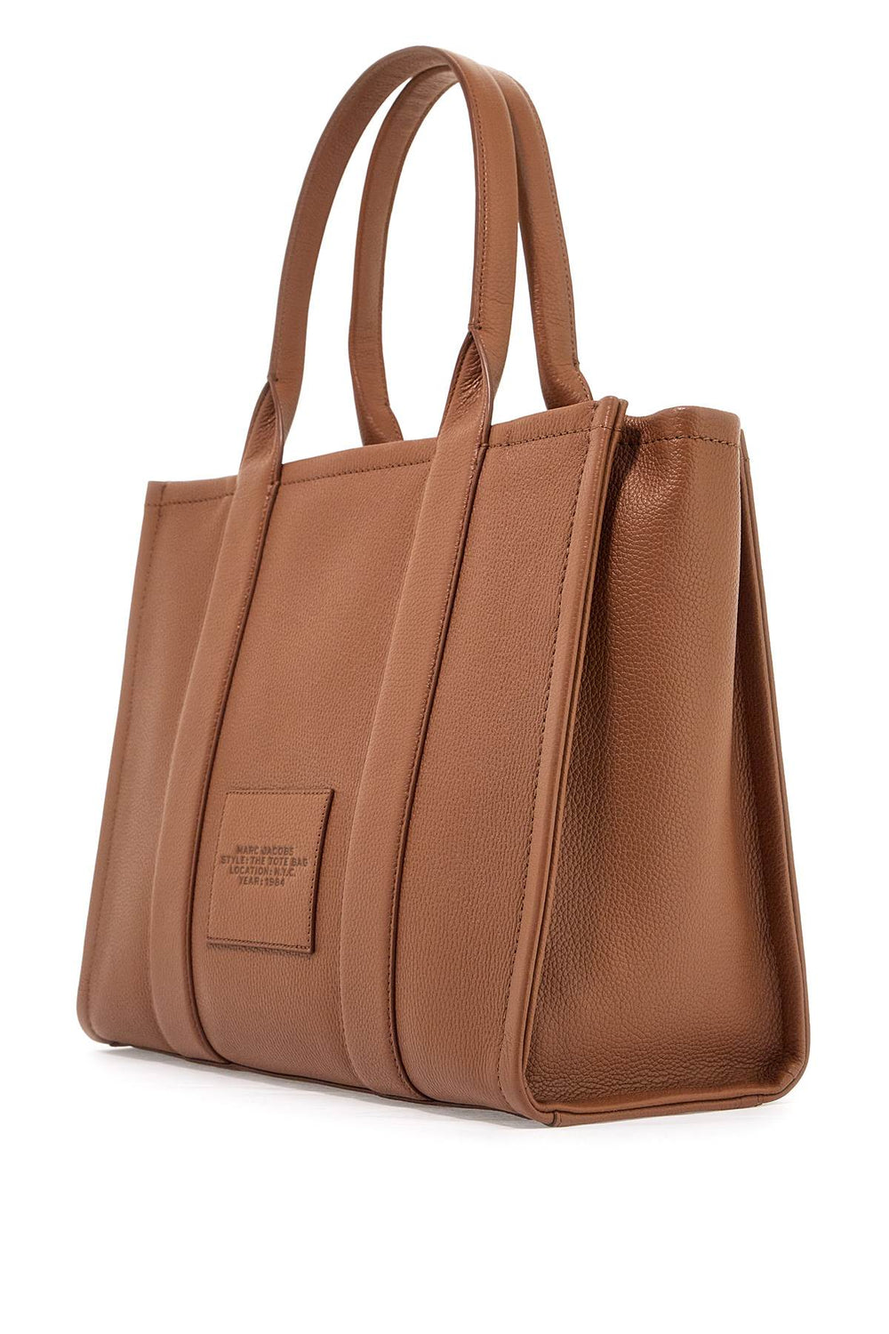 the leather large tote bag-1