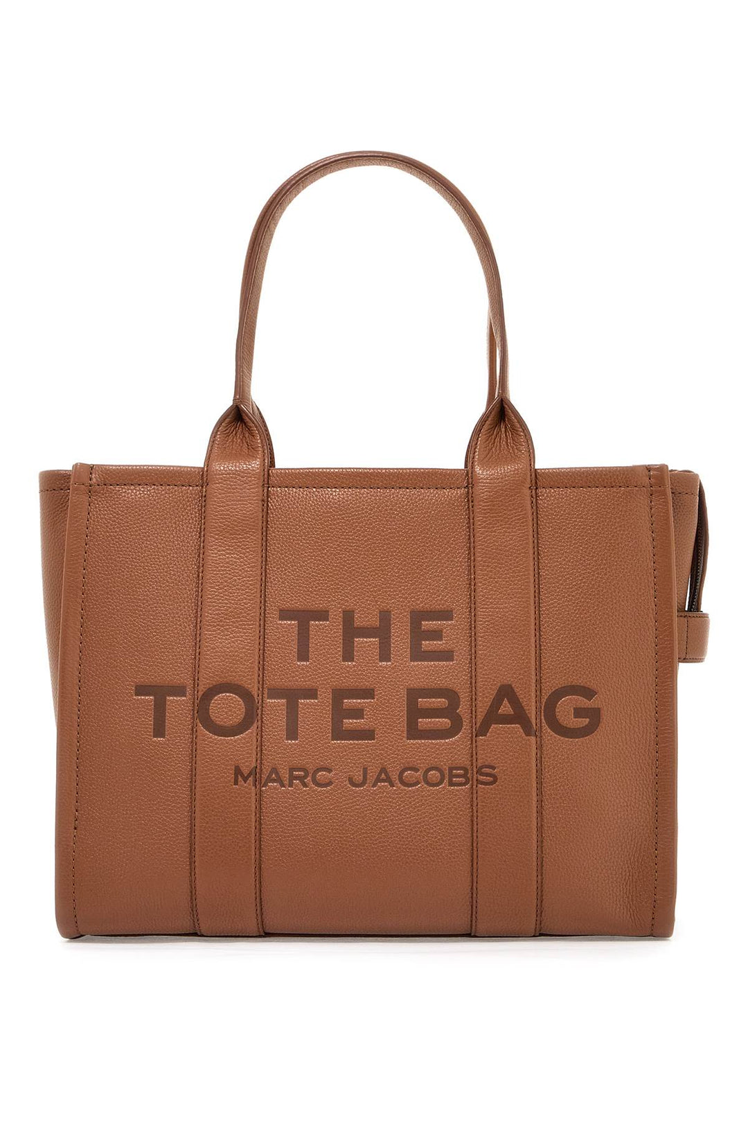 the leather large tote bag-0