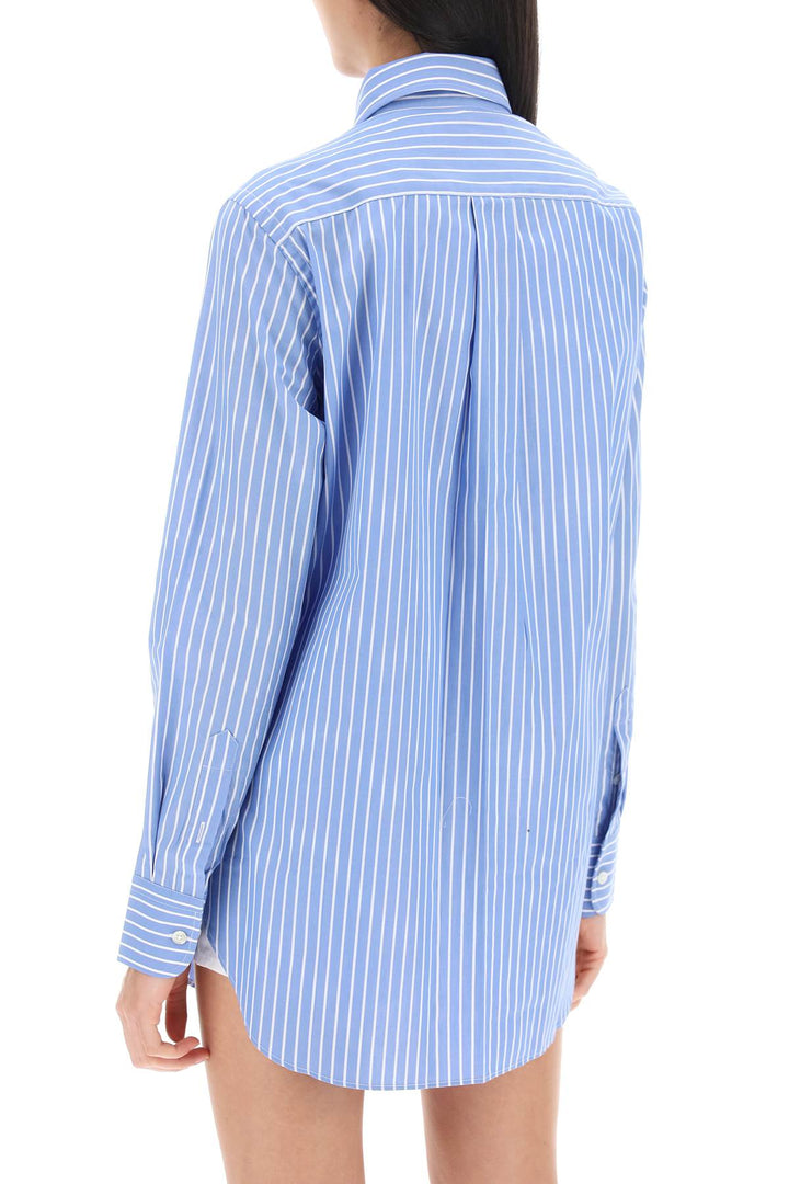 striped poplin shirt-2