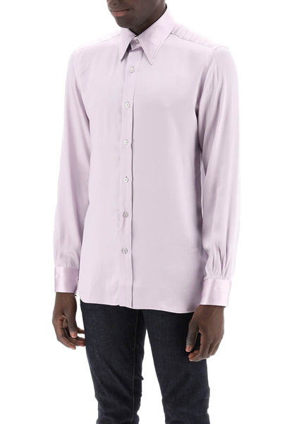 silk charmeuse blouse shirt-3