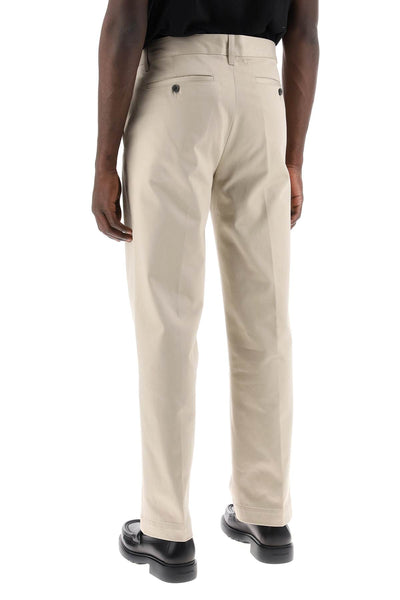cotton satin chino pants in-2