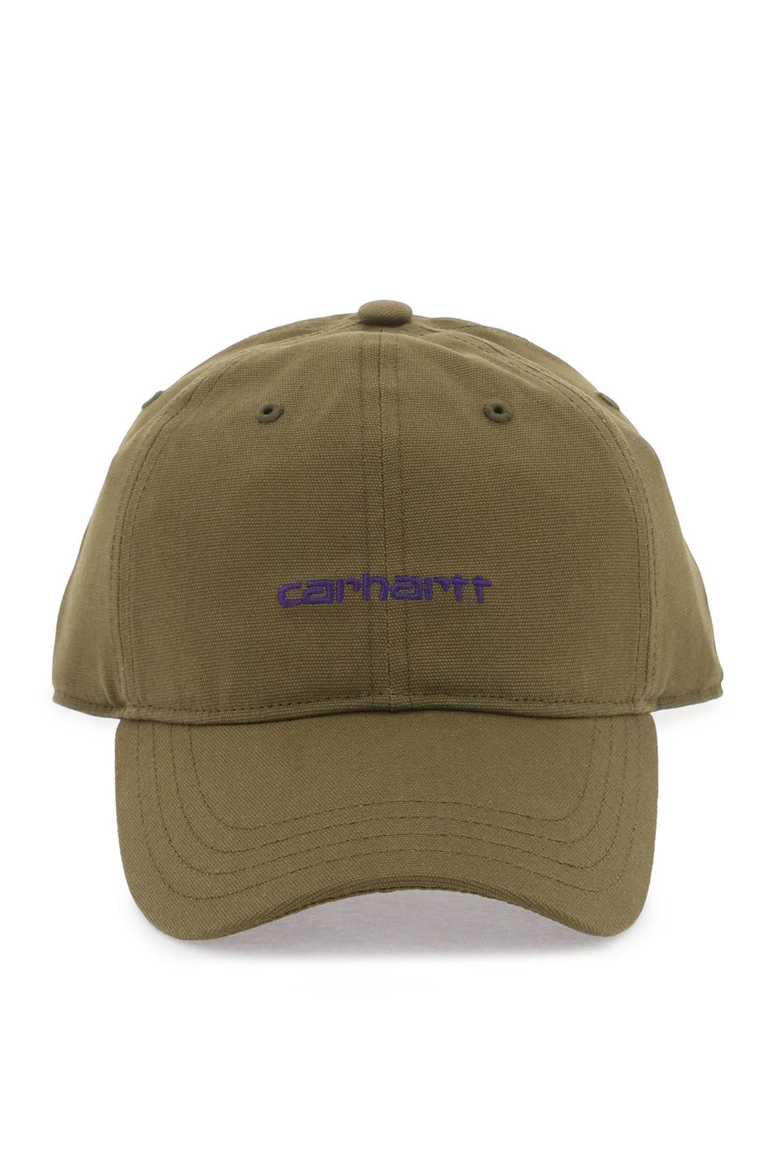 canvas script baseball cap-0