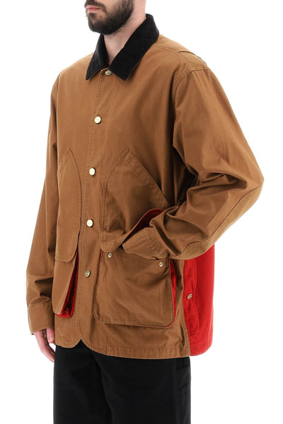 'heston' cotton shirt jacket-3