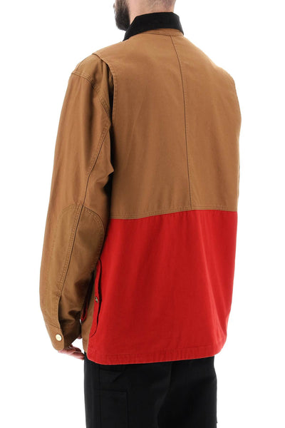'heston' cotton shirt jacket-2