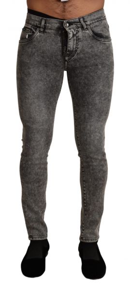 Dolce & Gabbana Gray Cotton Stretch Slim Fit Denim Jeans Dolce & Gabbana Regular price $354.00 Sale price $205.00 Save 4
