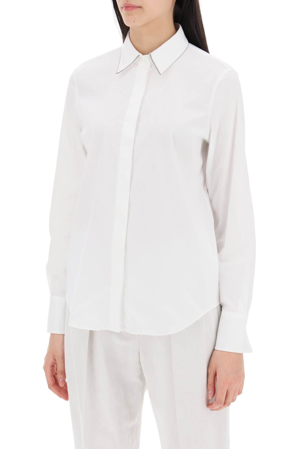 Brunello cucinelli "shirt with shiny-3