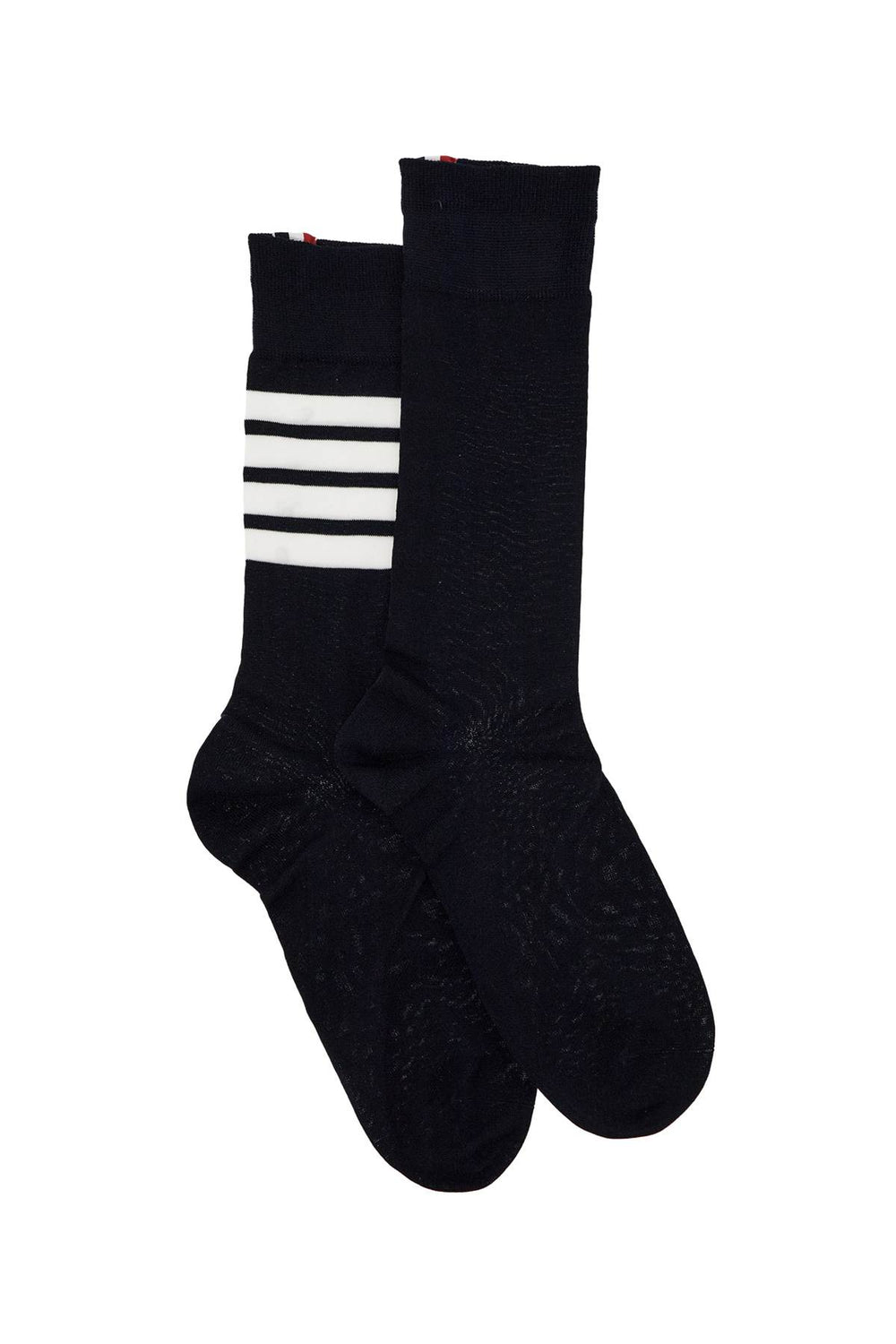 long 4-bar lightweight cotton socks-1