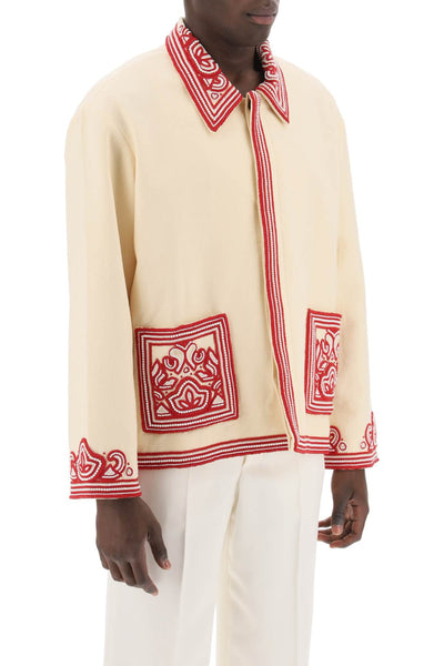 Bode flora bead-embroidered jacket-1