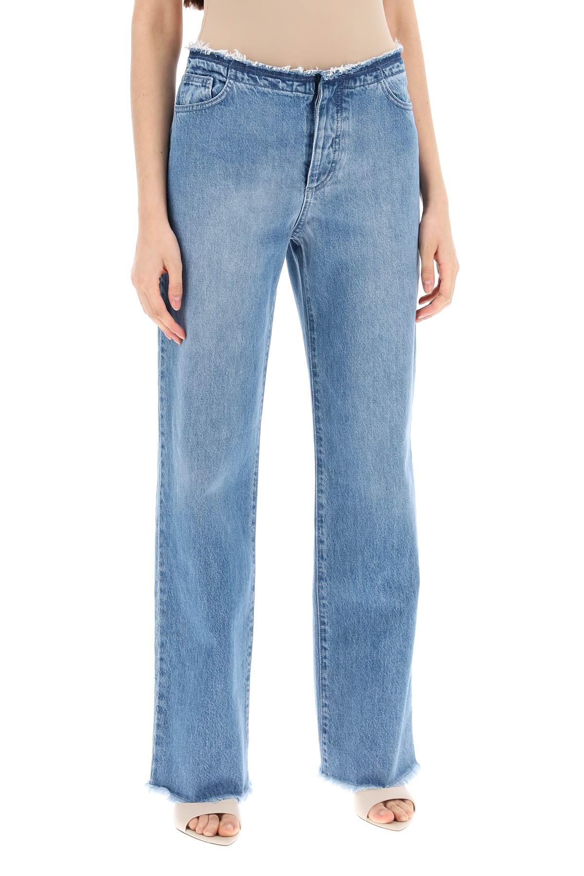Mvp wardrobe straight leg levant jeans with a-1