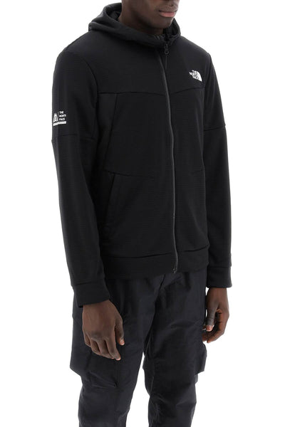 The north face hooded fleece sweatshirt with-1