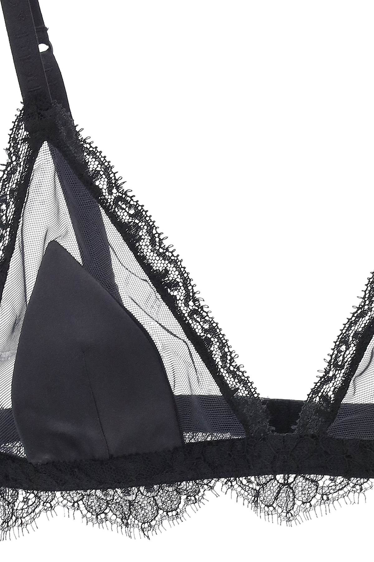 triangle satin and lace bra-2