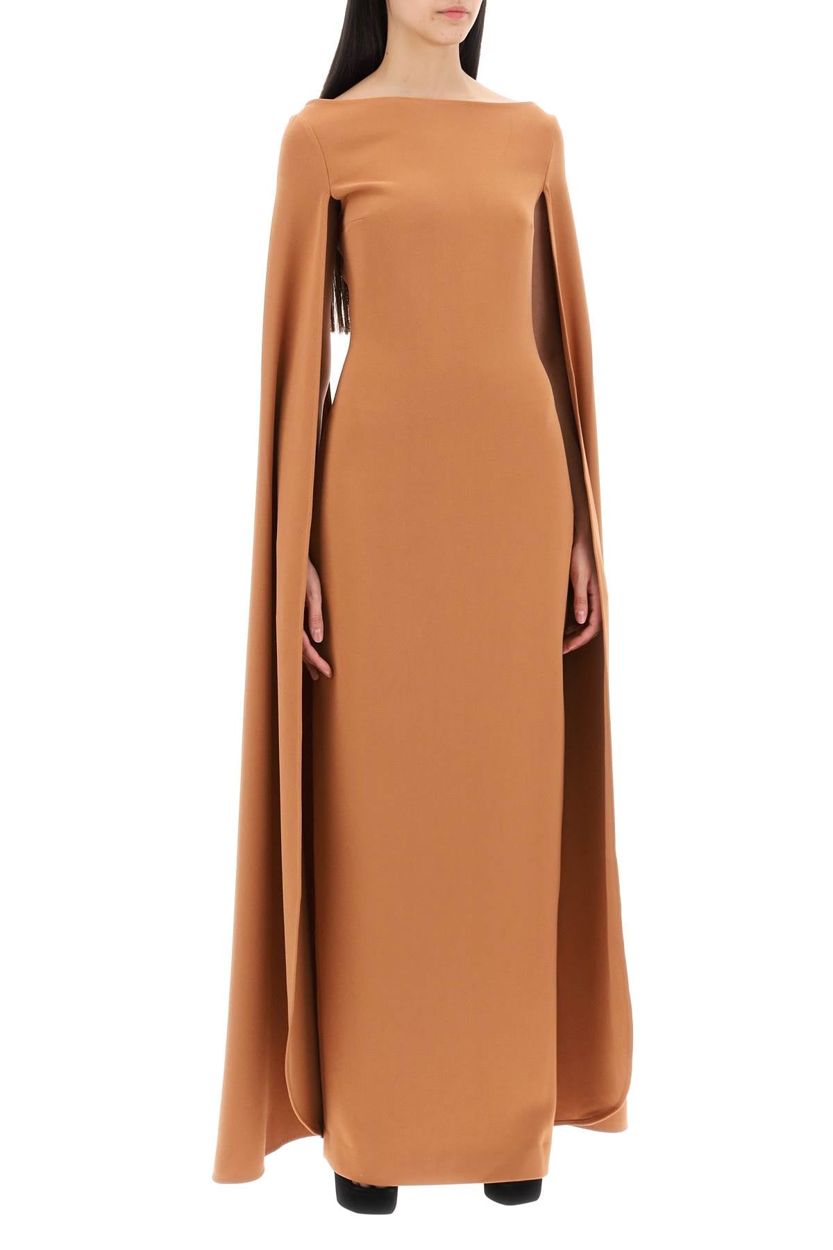 maxi dress sadie with cape sleeves-1
