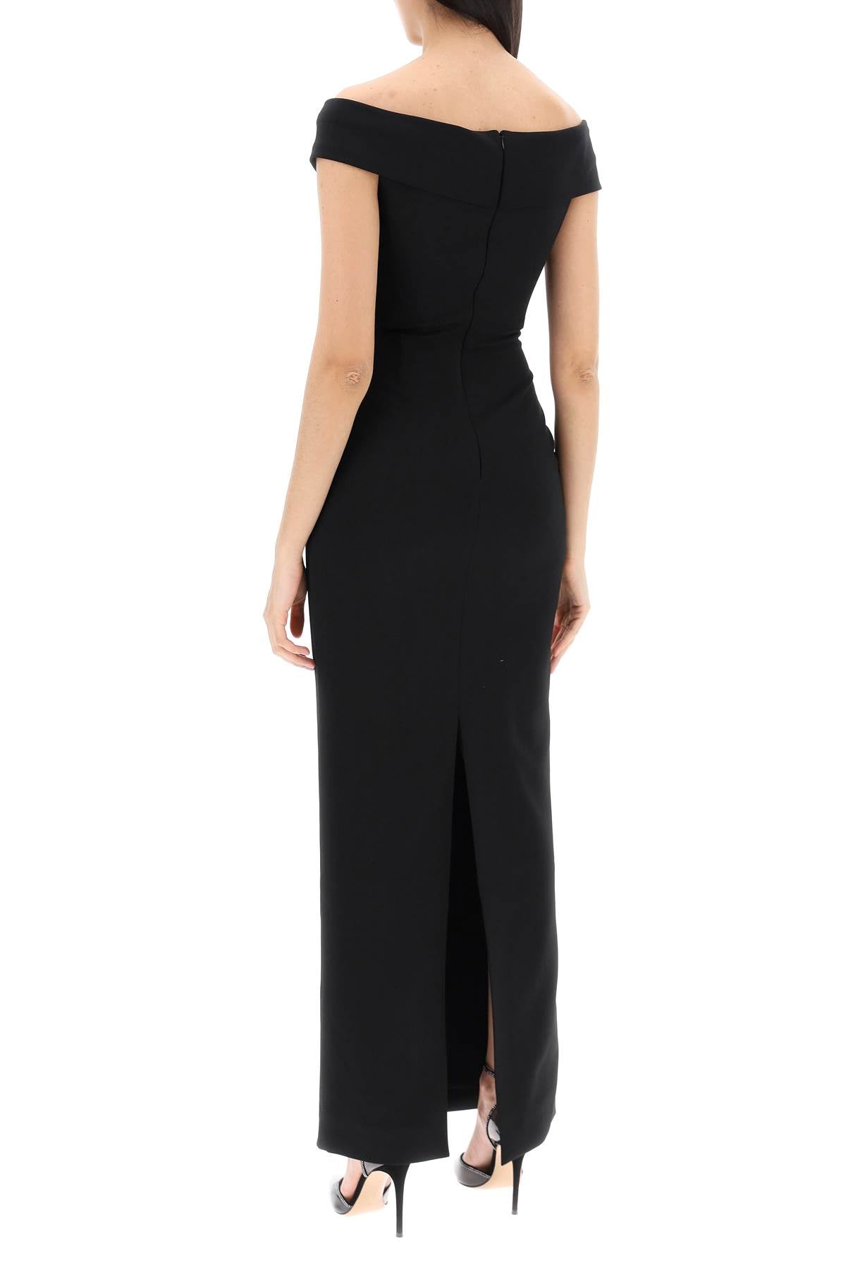 Solace london maxi dress ines with-2